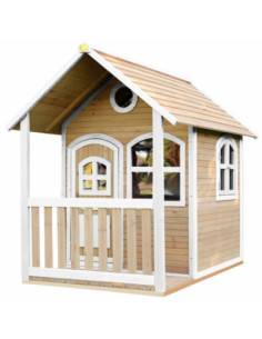 AXI Drewniany Domek z Oknami Alex Playhouse 178 cm