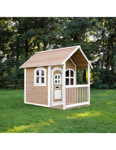AXI Drewniany Domek z Oknami Alex Playhouse 178 cm
