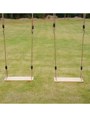 AXI Drewniany Duży Plac Zabaw Huśtawki Zjeżdżalnia Wieża + Piaskownica