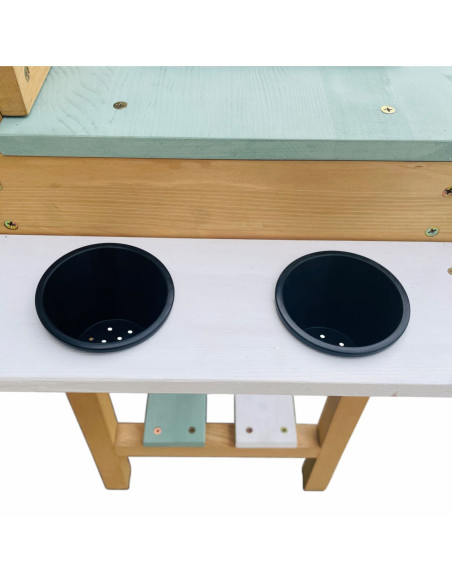 AXI Duża Drewniana Kuchnia Zabawa Woda i Piaskiem