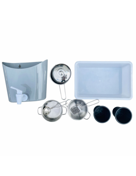 AXI Duża Drewniana Kuchnia Zabawa Woda i Piaskiem