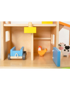 VIGA Drewniany Dom Farmera Zestaw 2