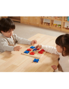 Viga Drewniana Gra Klasyczna Kółko i Krzyżyk 2