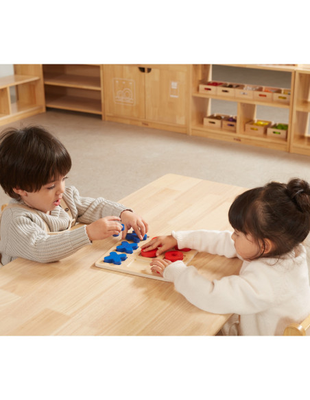 Viga Drewniana Gra Klasyczna Kółko i Krzyżyk