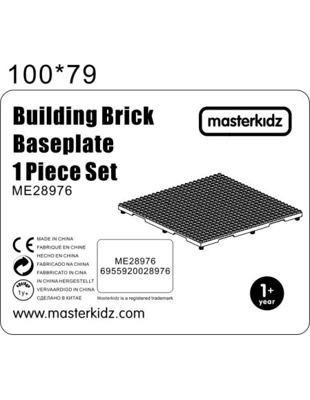 MASTERKIDZ 1 Panel Do Budowania Z Małych Klocków