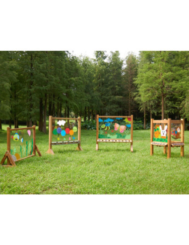 MASTERKIDZ 4 Stronna Tablica Przezroczysta Akrylowa Do Malowania