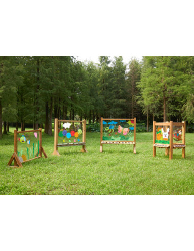 MASTERKIDZ Przezroczysta Akrylowa Tablica Malarska