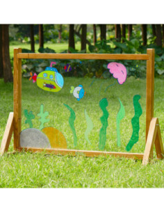 MASTERKIDZ Acrylic Board with Transparent Painting Surface