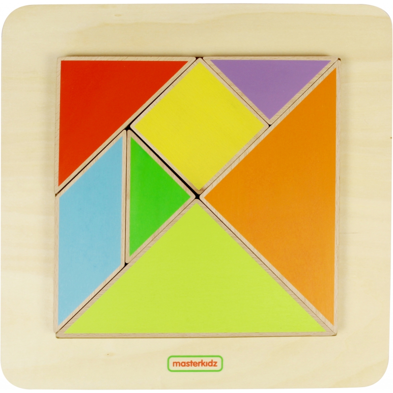 Puzzle Edukacyjne Ukladanka Tangram Liczby Masterkidz Montessori