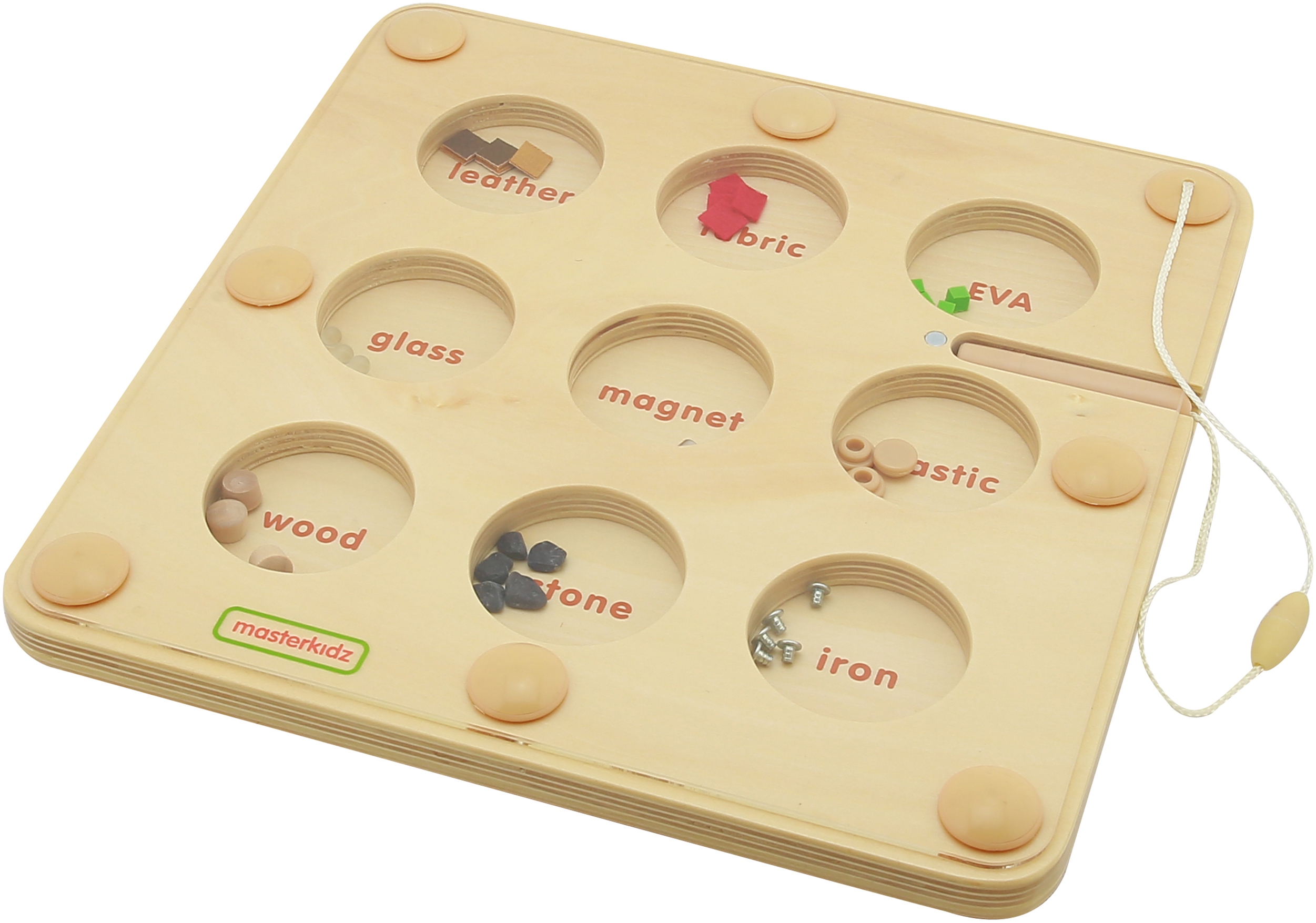 Co przyciągnie magnes edukacyjna gra tabliczka montessori