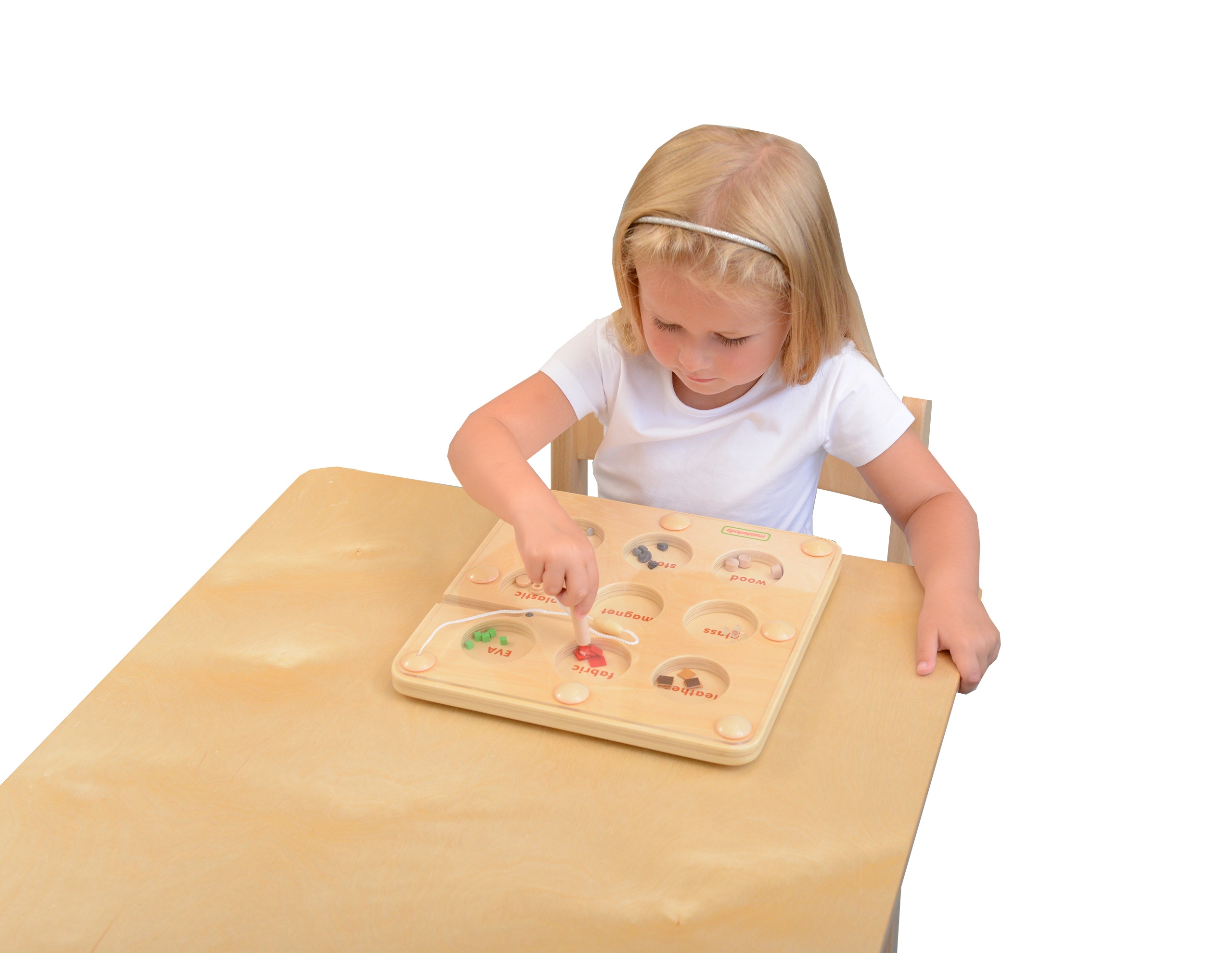 Co przyciągnie magnes edukacyjna gra tabliczka montessori