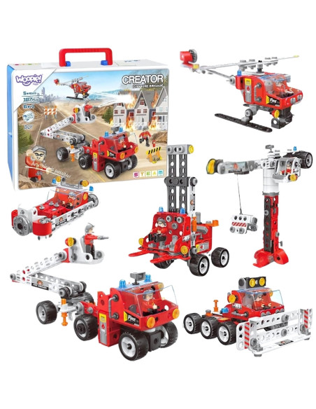 WOOPIE Zestaw Konstrukcyjny Creator City Fire Brigade