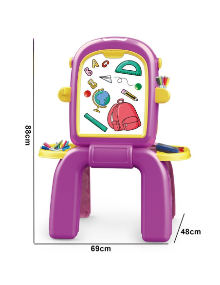 Tablica 2w1 Dwustronna Tablica Do Malowania