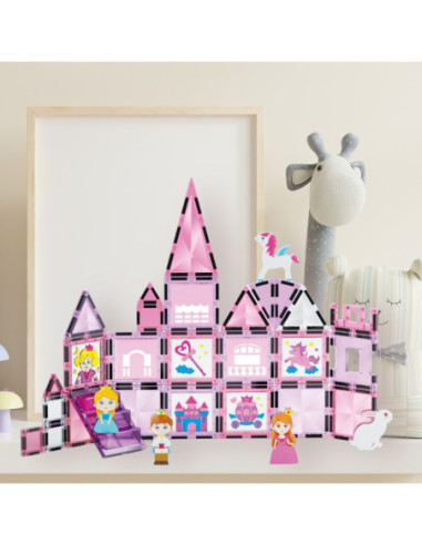 WOOPIE Magnetyczny Zestaw Konstrukcyjny Zbuduj Zamek