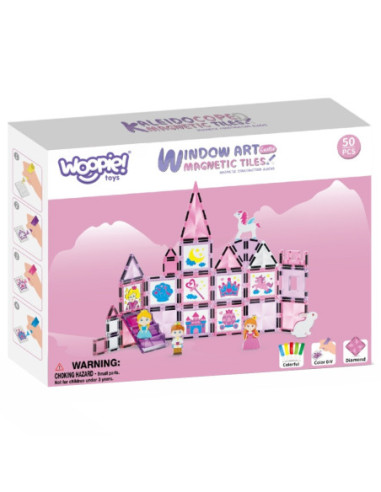 WOOPIE Magnetyczny Zestaw Konstrukcyjny Zbuduj Zamek