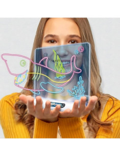 WOOPIE Magnetyczna Tablica 3D Podświetlenie LED do Rysowania 2