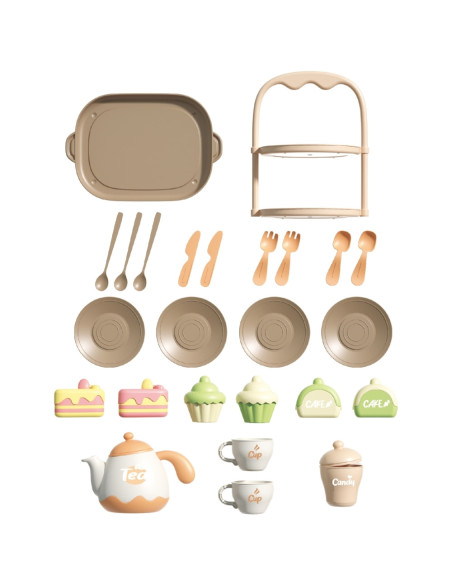 WOOPIE Zestaw Do Herbaty i Deserów 25 el.