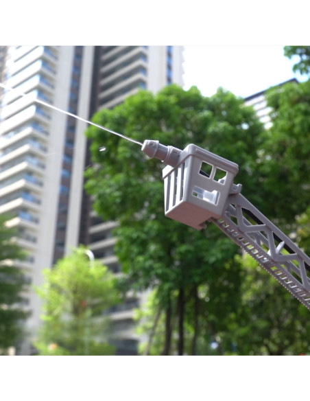 WOOPIE Wóz Strażacki z Wyrzutnią i Ruchomą Drabiną