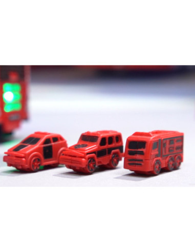 WOOPIE Wóz Strażacki z Wyrzutnią i Ruchomą Drabiną