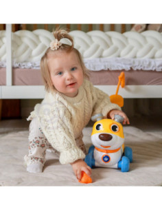 WOOPIE Interaktywny Piesek 2w1 Pchacz Szczekający 360° 6m+ 2