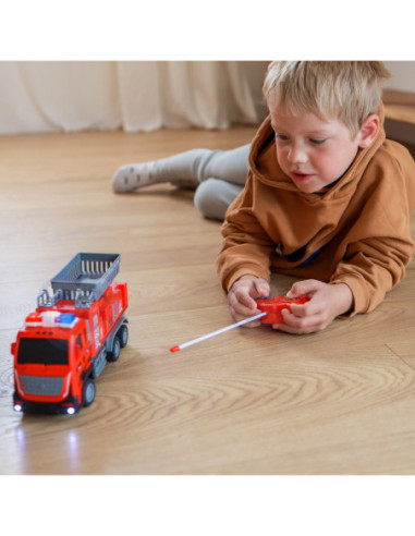 WOOPIE Zdalnie Sterowany Wóz Strażacki Podnośnik