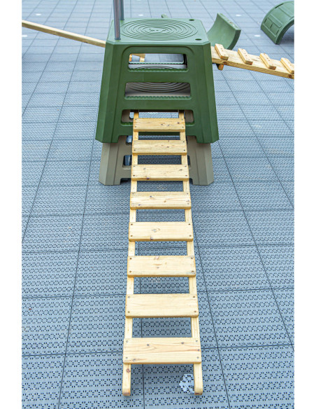 CLASSIC WORLD EDU Tor Przeszkód XXL Plac Zabaw Multi-Sprawnościowy