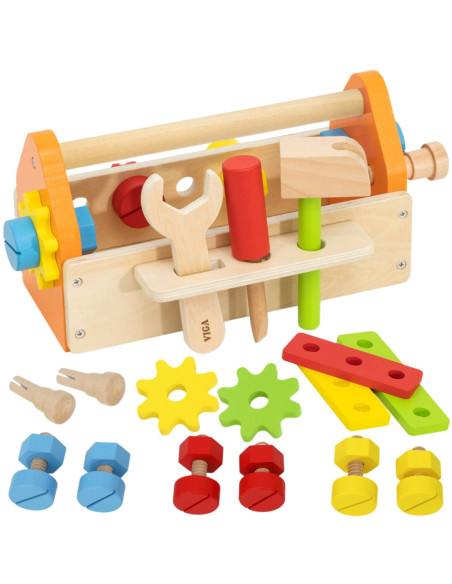 Viga Skrzynka Na Narzędzia Zestaw Drewniany