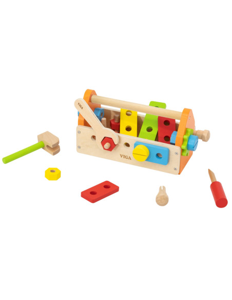 Viga Skrzynka Na Narzędzia Zestaw Drewniany