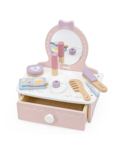 Viga Drewniana Toaletka z Akcesoriami  Kącik Małej Księżniczki