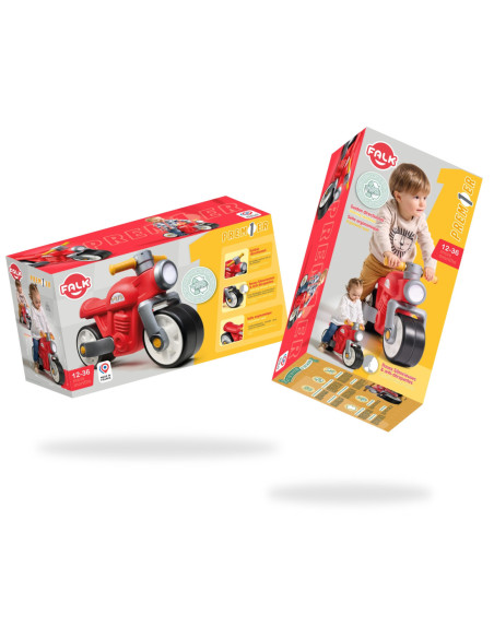 Falk Jeździk Biegowy Ciche Koła Motor Prem1er Retro Zielony 1+