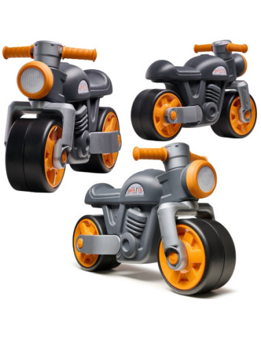 Falk Jeździk Biegowy Ciche Koła Motor Prem1er Retro Czarny1+