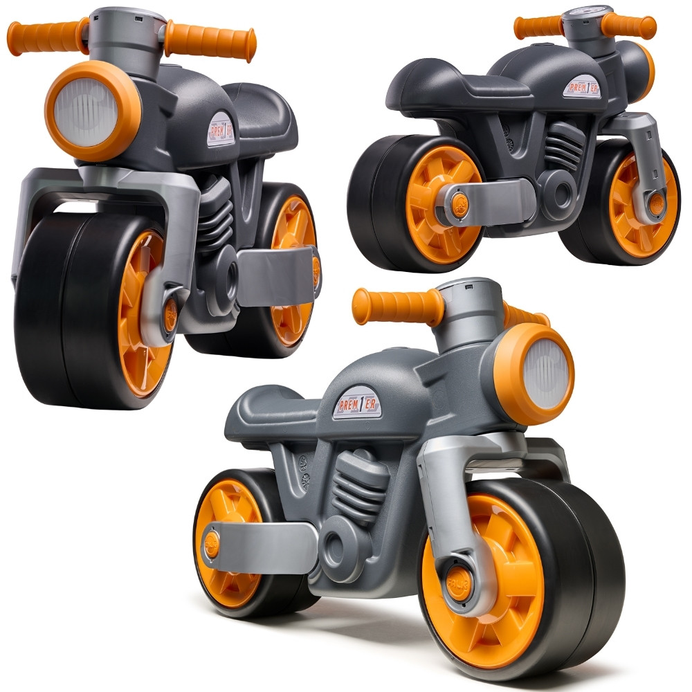 FALK Retro 12m+ Tyst Gåbil Svart