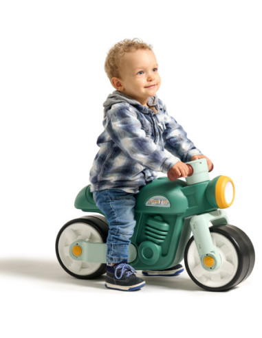 Falk Jeździk Biegowy Ciche Koła Motor Prem1er Retro Zielony 12+
