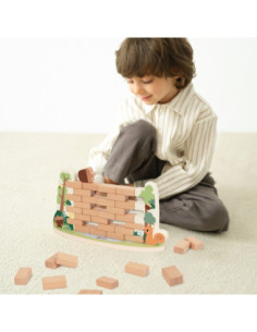 CLASSIC WORLD Drewniana Gra Zręcznościowa Spadający Orzeszek 2