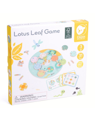 CLASSIC WORLD Gra Liść Lotosu Łączenie Kolorów