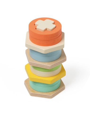 CLASSIC WORLD Sorter Kształtów Układanka Wieża