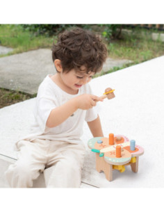 CLASSIC WORLD Montessori Pastel Butterfly Hammer 2
