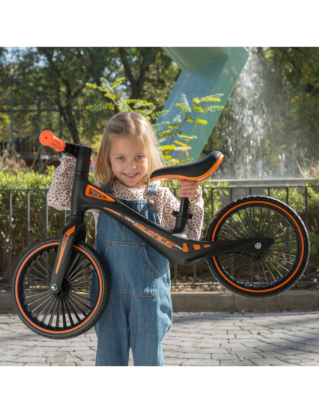 FEBER Rowerek Biegowy dla Dzieci Lekki Regulowne Siodełko