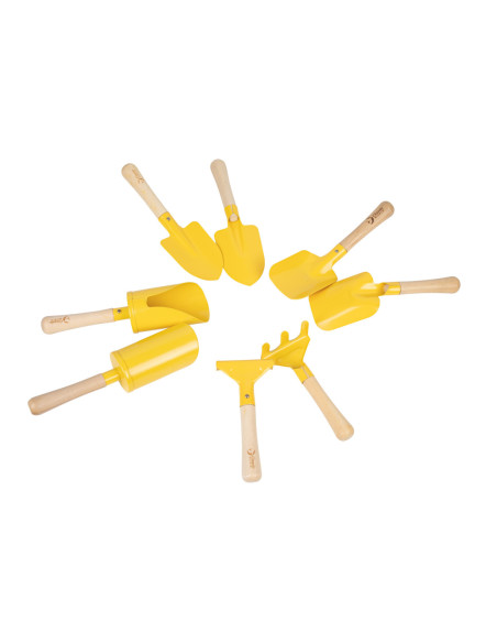 CLASSIC WORLD EDU Zestaw Narzędzi do Piasku i Ogrodu 8 szt.