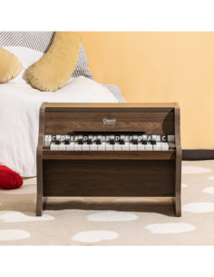 CLASSIC WORLD Drewniane Pianino + Książeczka do nauki 2