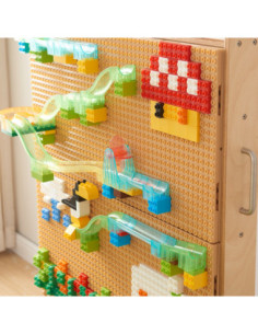 MASTERKIDZ Drewniana Tablica STEM Wolnostojąca + Akcesoria 2