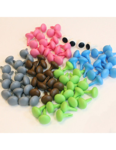 MASTERKIDZ Drewniana Tablica STEM Wolnostojąca + Akcesoria