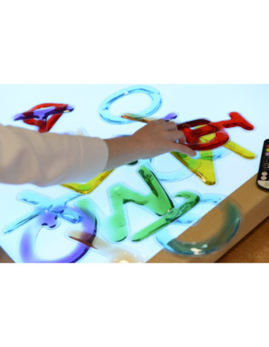 MASTERKIDZ Kwadratowy Panel Świetlny LED Kolorowy + Zestaw Akcesoriów