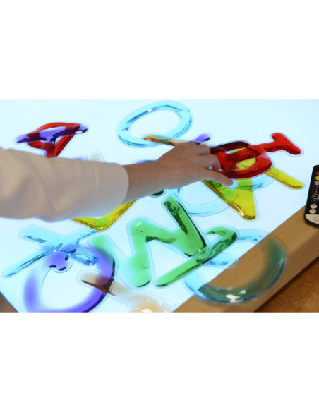 MASTERKIDZ Kwadratowy Panel Świetlny LED Kolorowy + Zestaw Akcesoriów