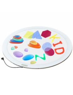 MASTERKIDZ Okrągły Panel Świetlny LED Kolorowy +  Zestaw Akcesoriów 2