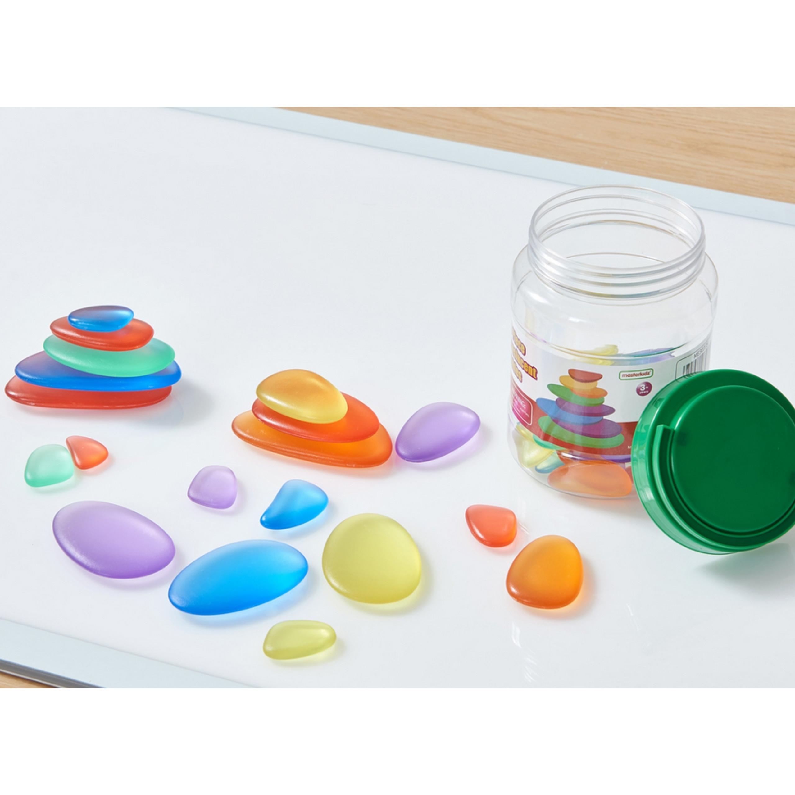 Rama sensoryczna - panel led + zestaw akcesoriów do zabawy w piasku - 10 z 12