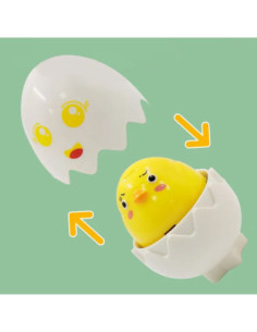 WOOPIE Kolorowe Jajka Edukacyjne z Kurczakiem Efekty Dźwiękowe 6szt 2