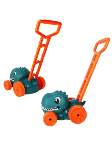 WOOPIE Kosiarka na Bańki Mydlane Dinozaur z Płynem w Zestawie