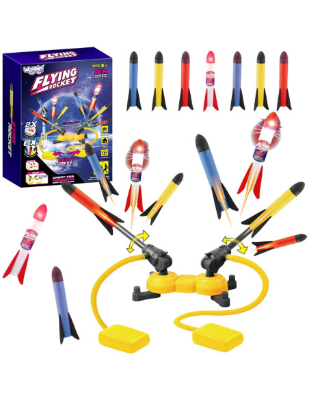 WOOPIE Podwójna Wyrzutnia Rakiet Piankowych Regulowana