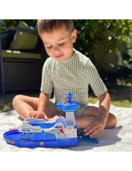 WOOPIE Policyjna Łódź Patrolowa 1:16 Efekty Świetle i Dźwiękowe